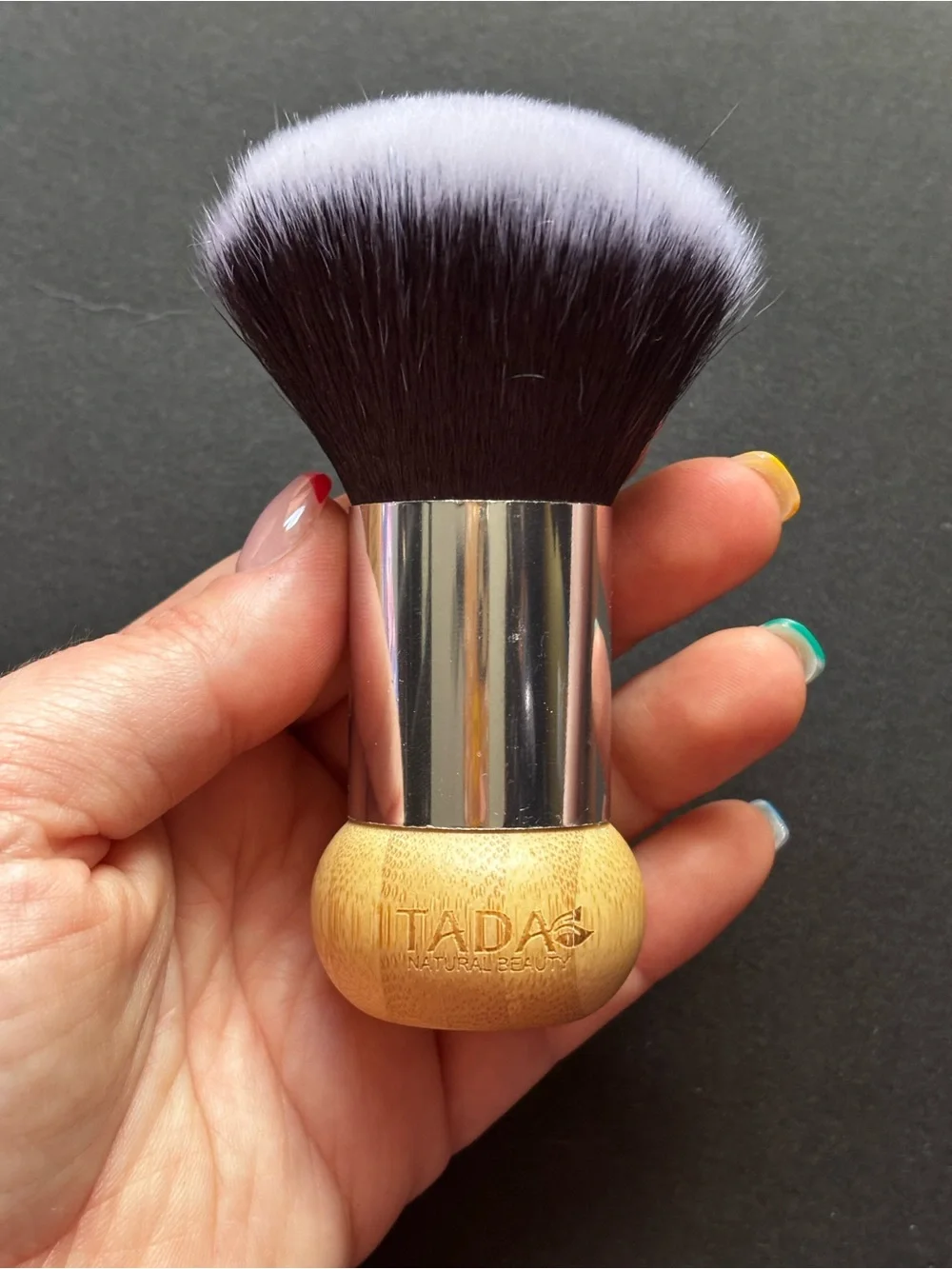 TADA Natural Beauty Kabuki Brush | Travel Makeup Blending Brush